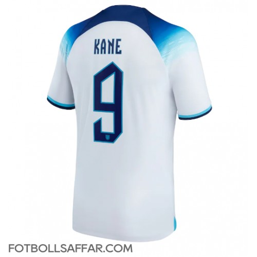 England Harry Kane #9 Hemmatröja VM 2022 Kortärmad